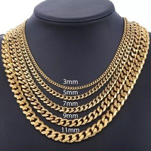 Gold plated chain